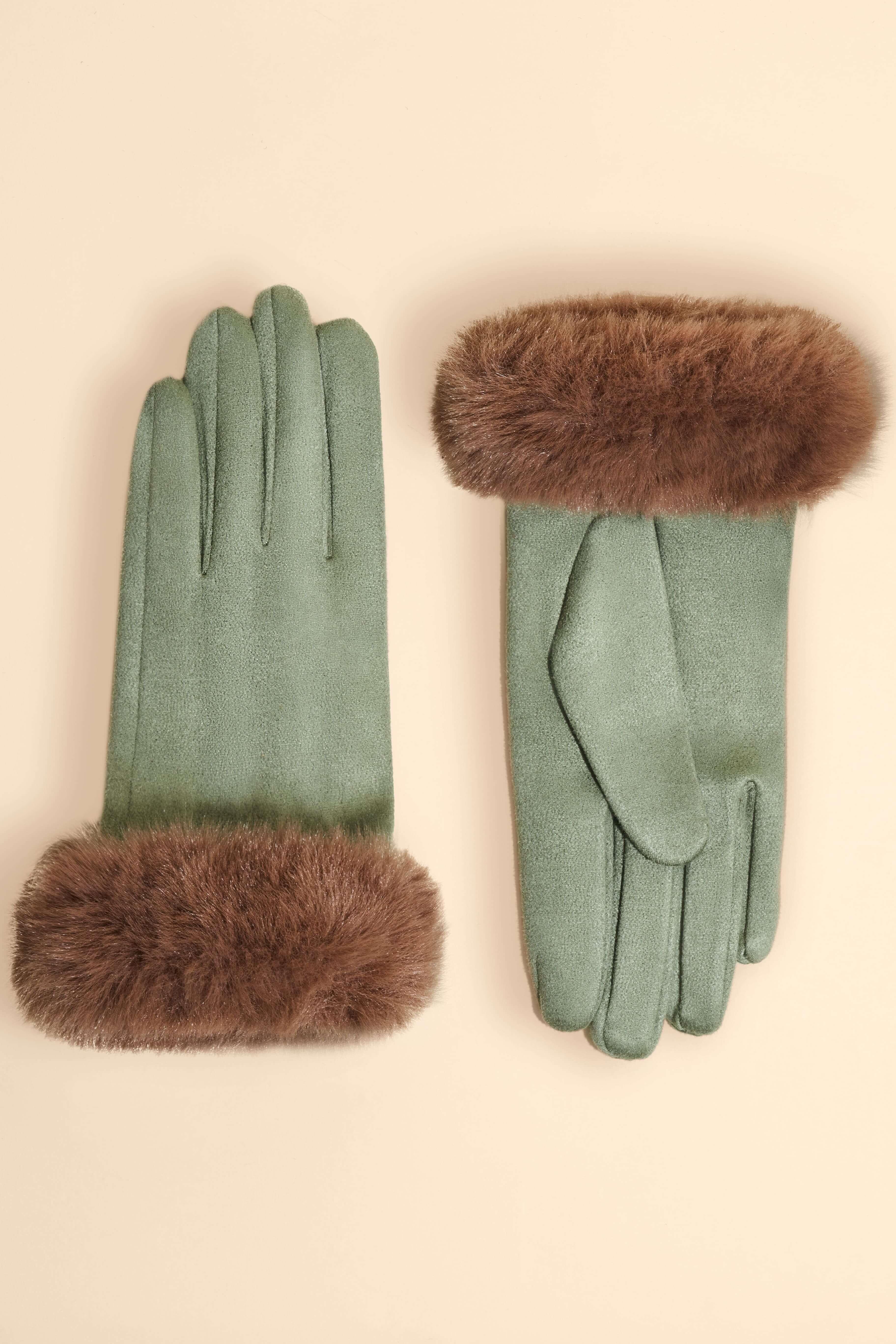 Bettina Gloves - Sage & Teddy