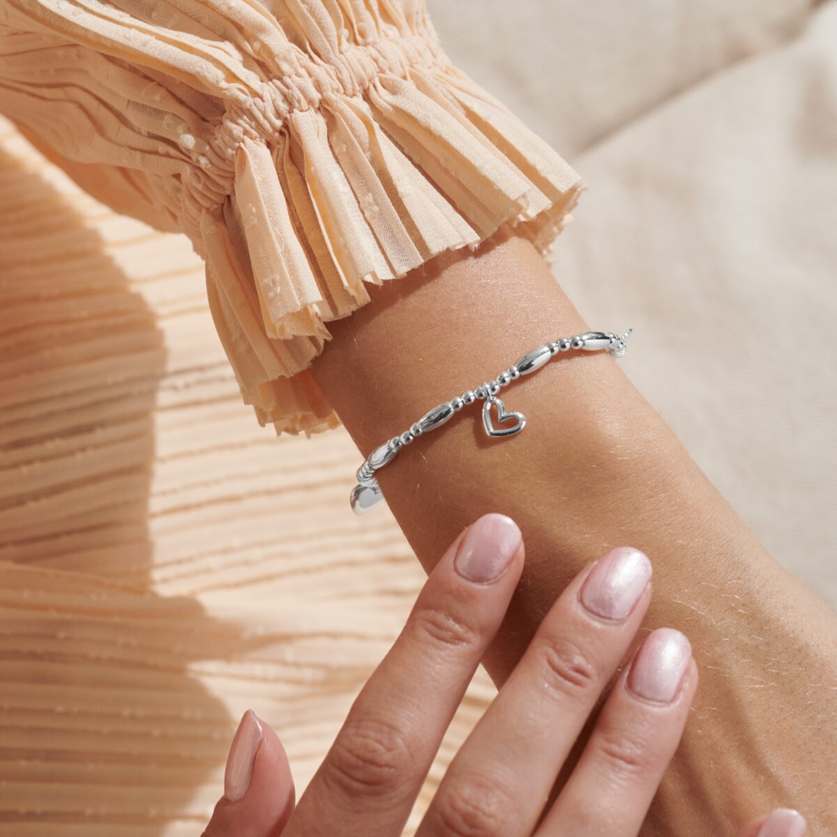 Life's A Charm '40th Birthday' Silver Plated Bracelet