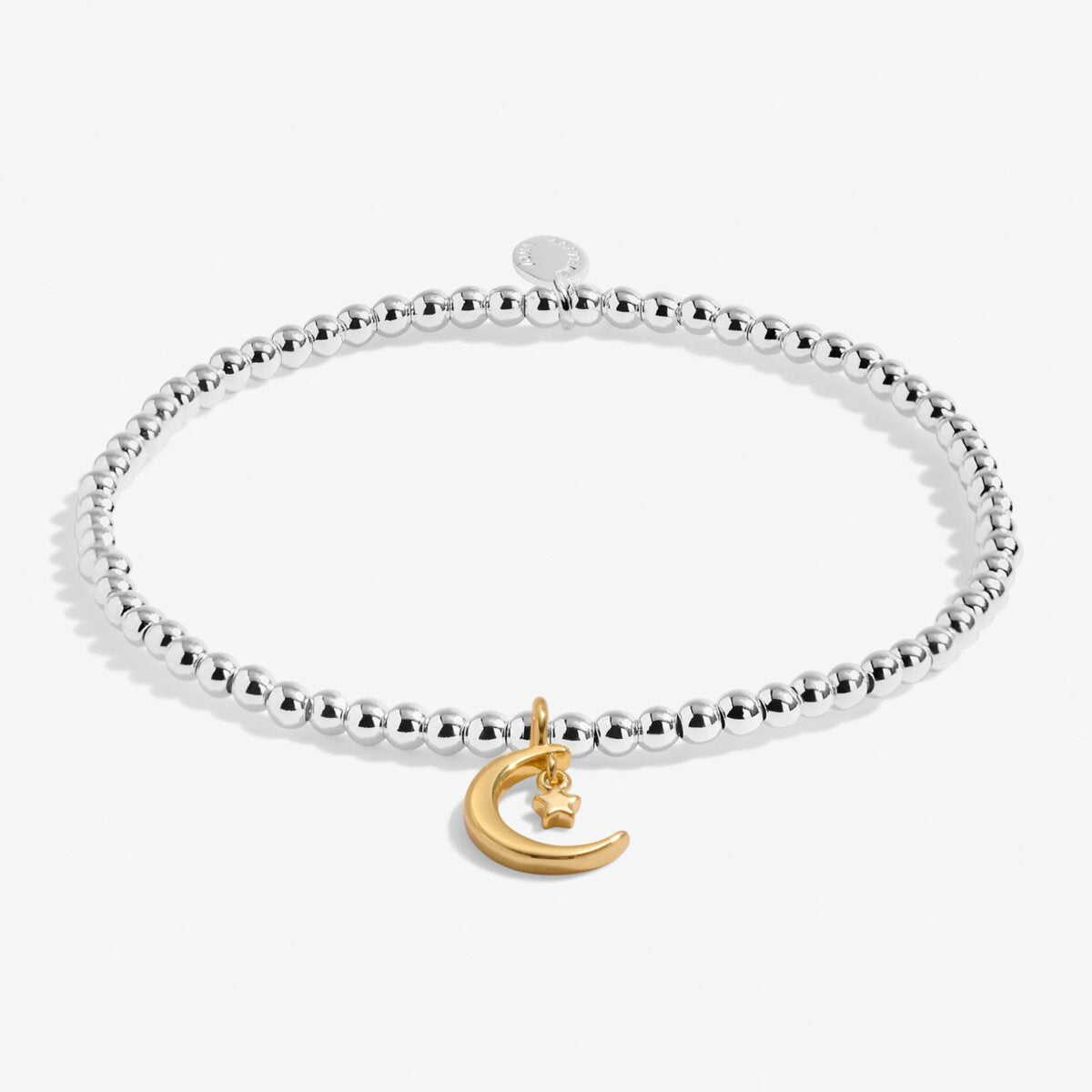 A Little 'Eid Mubarak' Silver & Gold Plated Bracelet