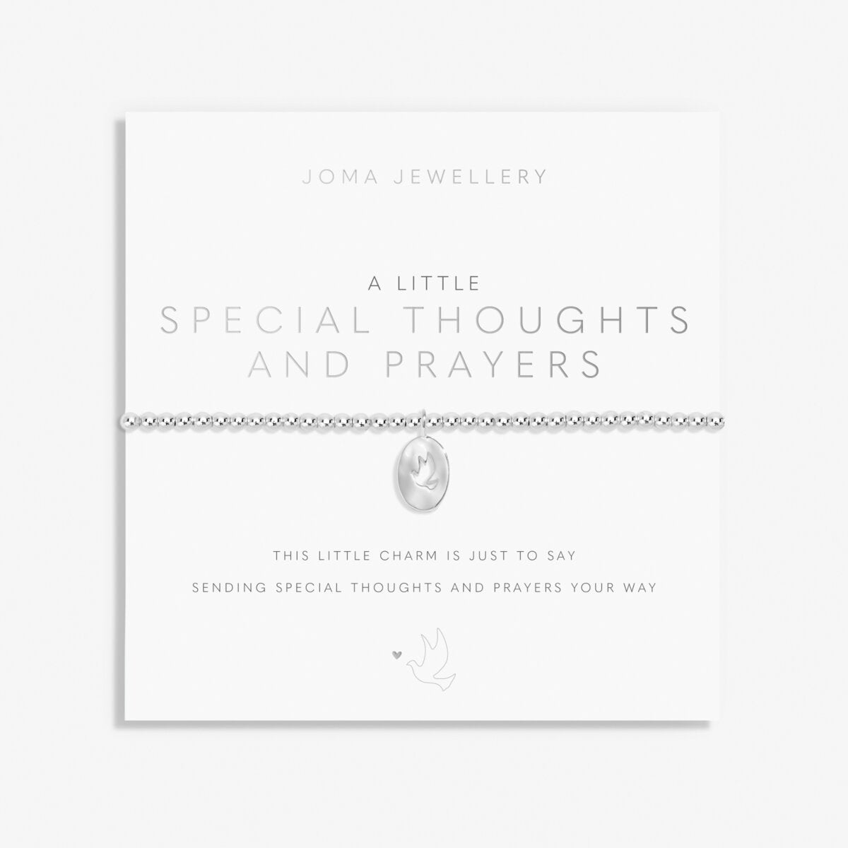 A Little 'Special Thoughts & Prayers' Silver Plated Bracelet