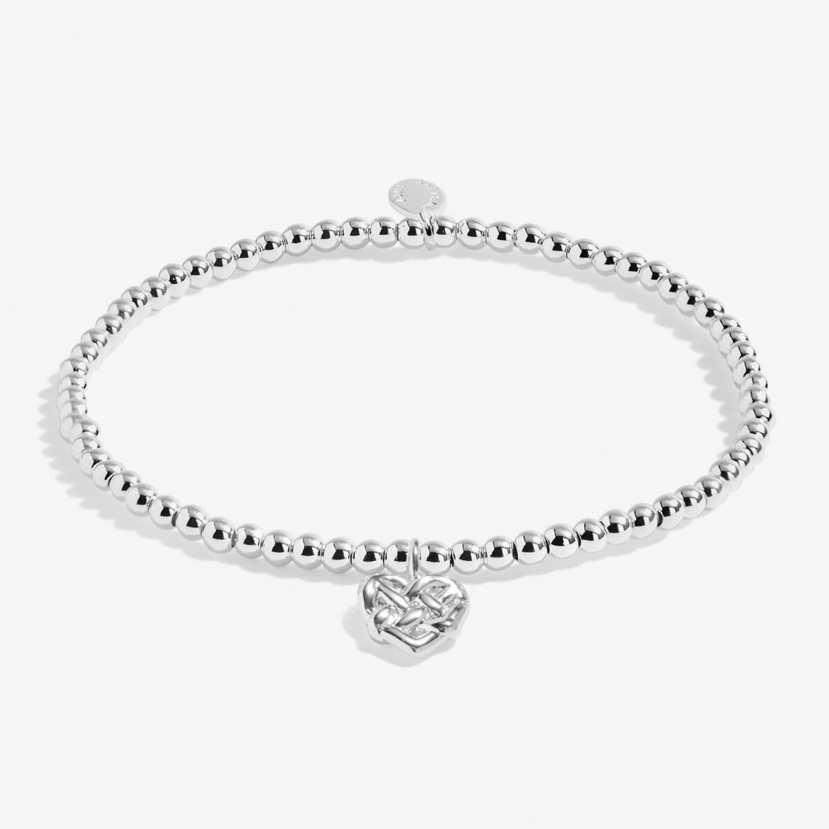 A Little 'Friendship Is A Knot That Cannot Be Untied' Silver Plated Bracelet