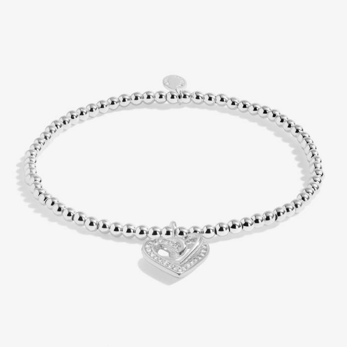 A Little Silver Plated 'Forever Thankful You Are My Friend' Bracelet