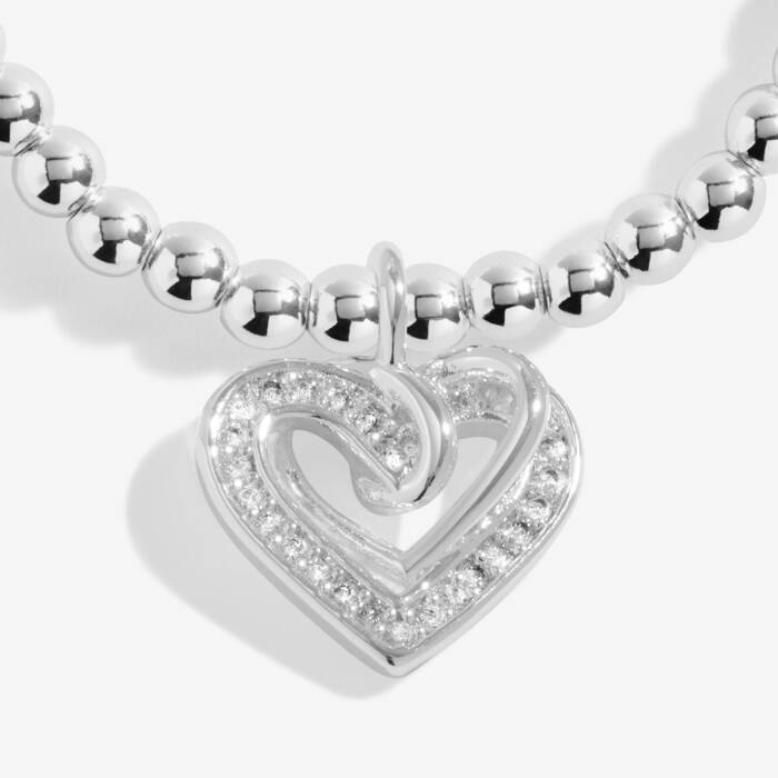 A Little Silver Plated 'Forever Thankful You Are My Friend' Bracelet