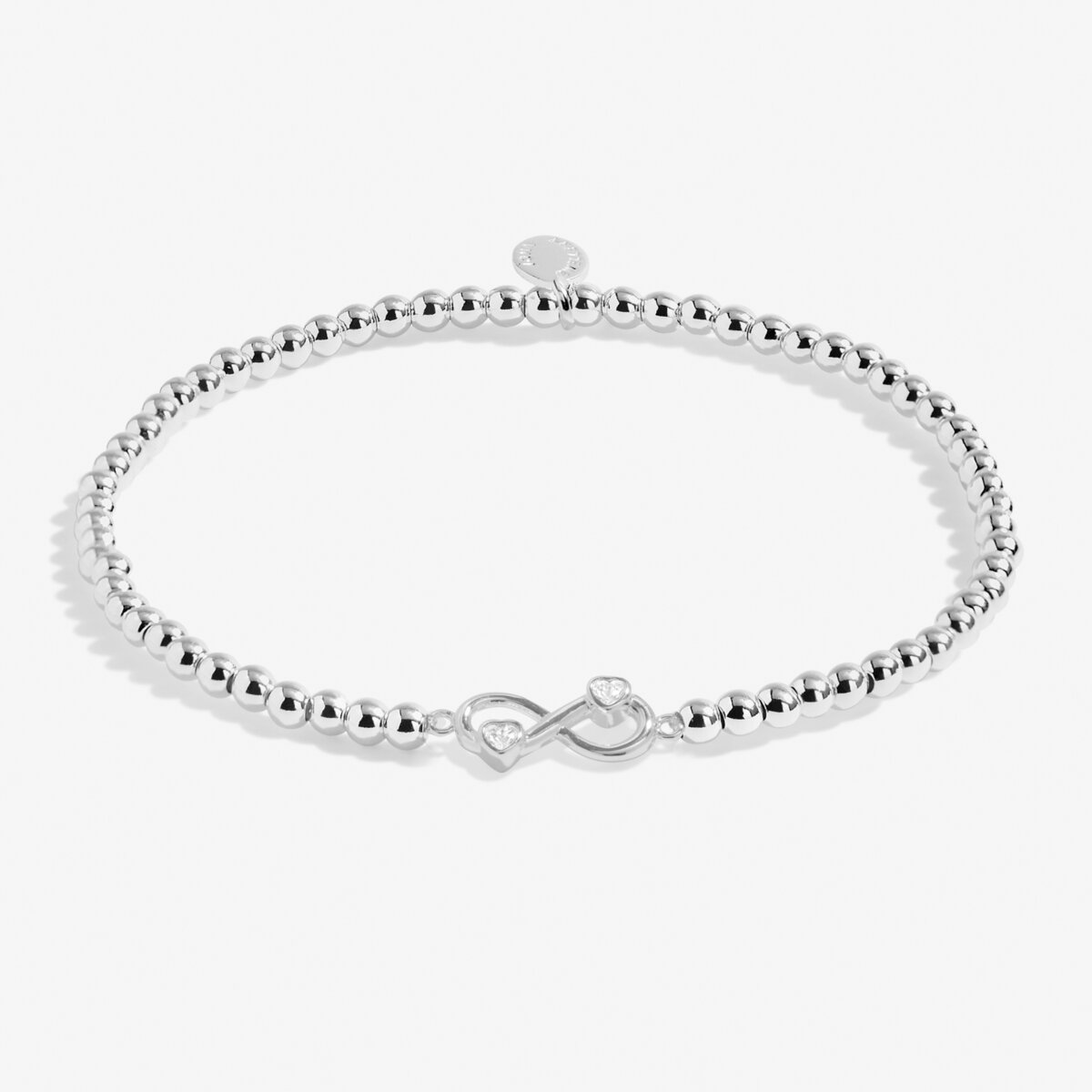 A Little 'Happiest With You' Silver Plated Bracelet
