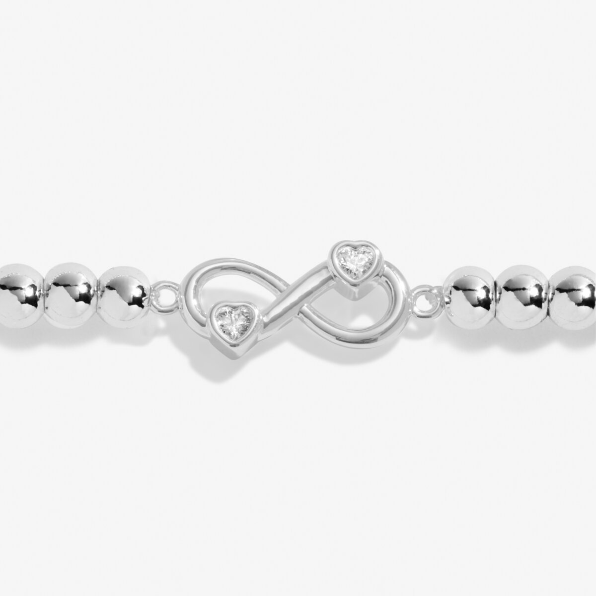 A Little 'Happiest With You' Silver Plated Bracelet