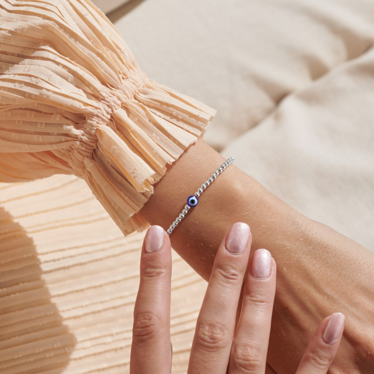 A Little 'Intuition' Silver Plated Bracelet