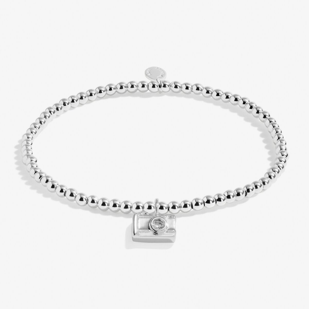 A Little 'Little Moments Big Memories' Silver Plated Bracelet