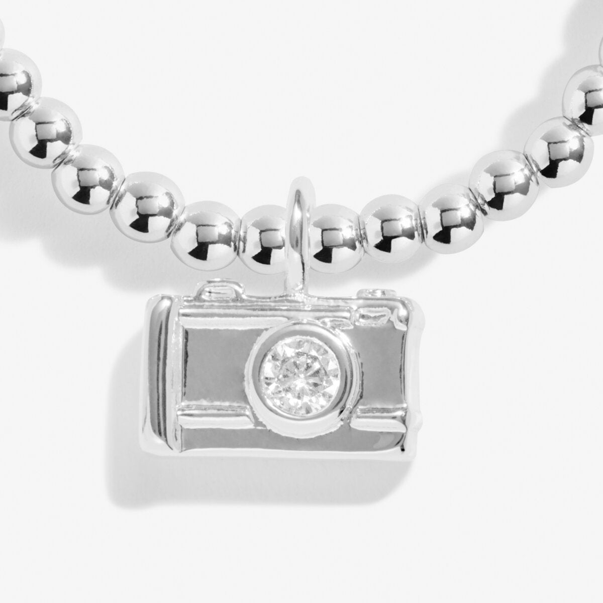 A Little 'Little Moments Big Memories' Silver Plated Bracelet