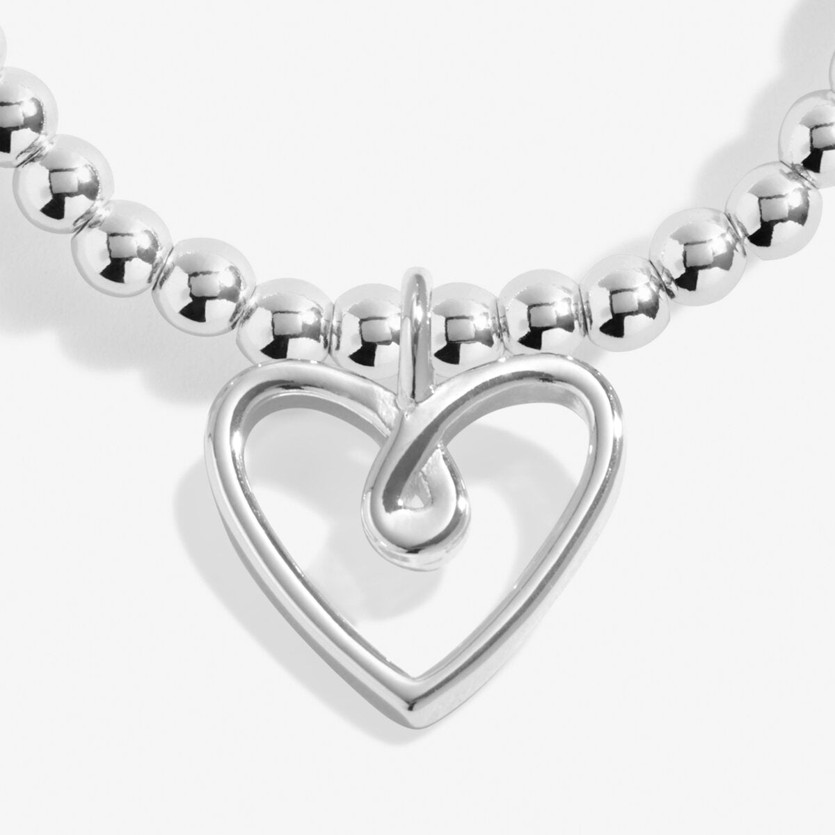A Little 'Lucky To Have A Sister Like You' Silver Plated Bracelet