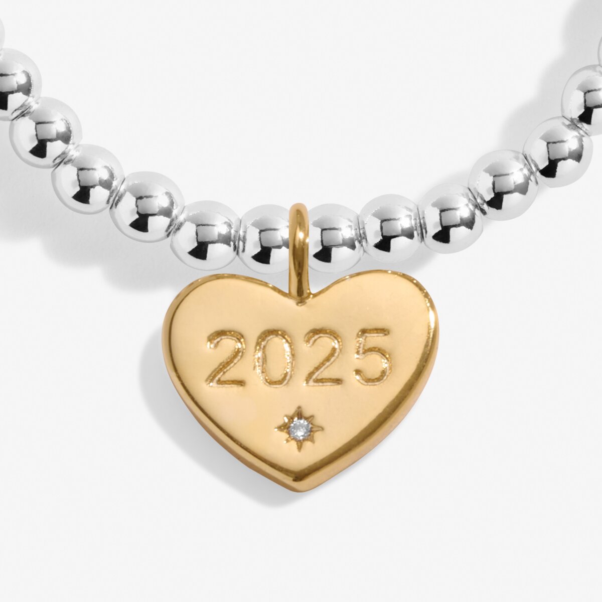 A Little 'Class Of 2025' Silver & Gold Plated Bracelet