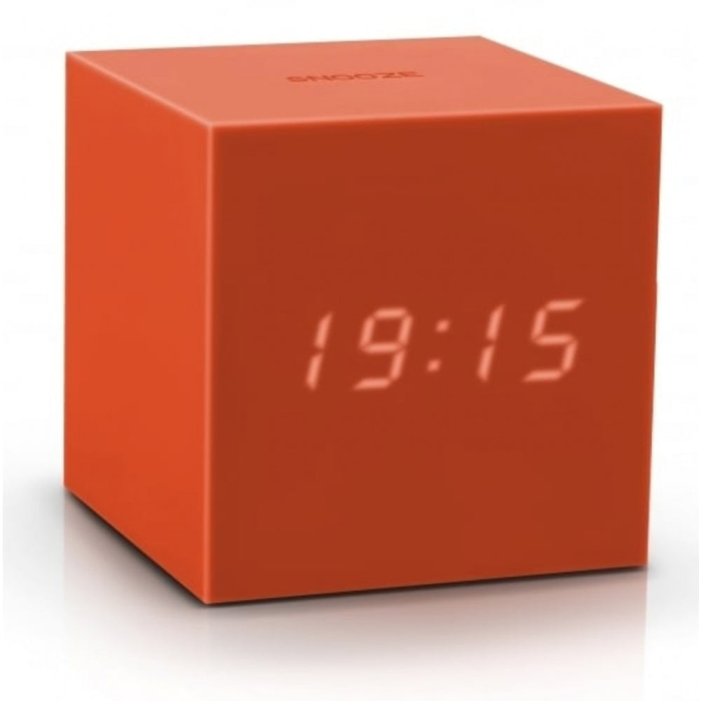 Gravity Cube Click Clock ������ Orange