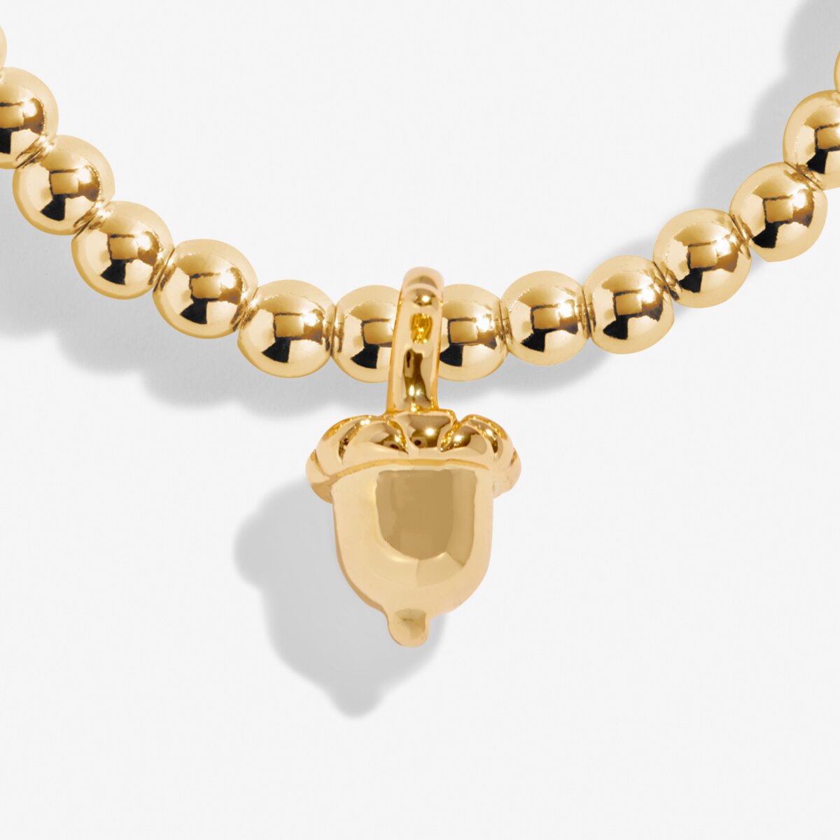 A Little 'Strength' Gold Plated Bracelet