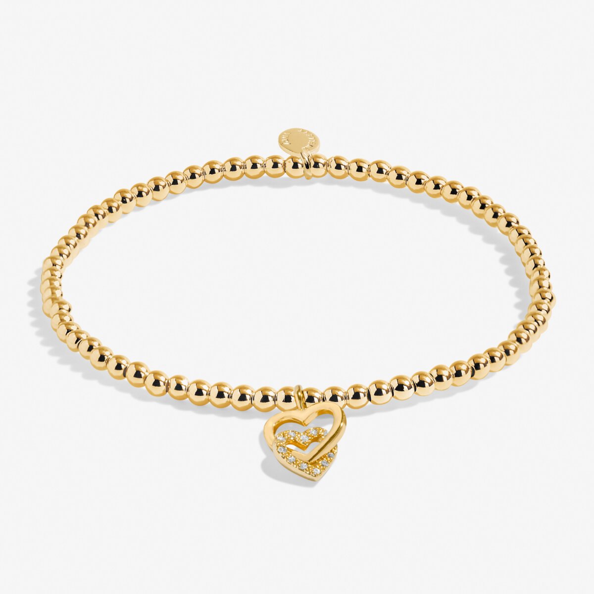 A Little 'Mother And Daughter' Gold Plated Bracelet