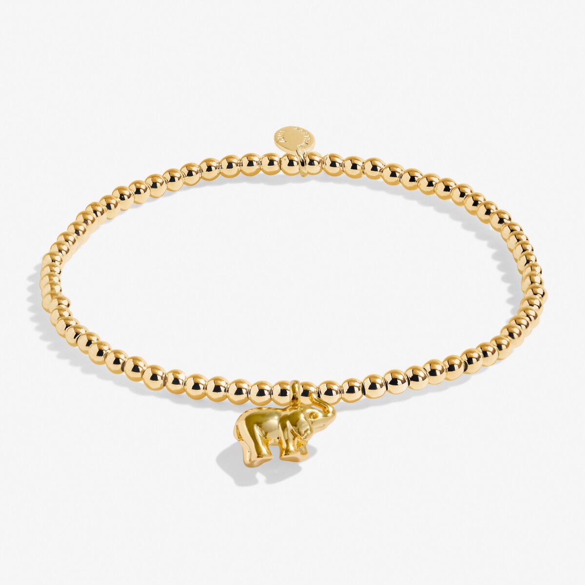A Little 'Lucky Elephant' Gold Plated Bracelet