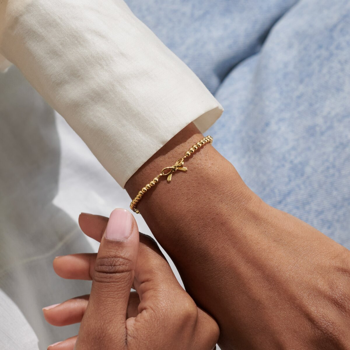 A Little 'Thank You' Gold Plated Bracelet