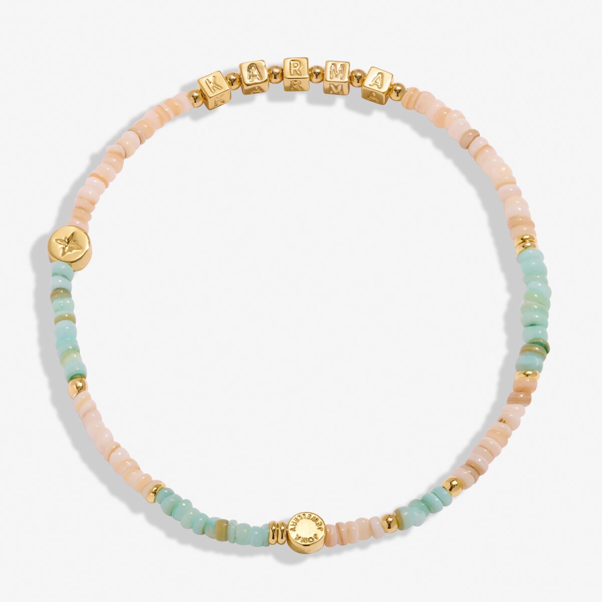 Happy Little Moments 'Good Karma' Gold Plated Anklet