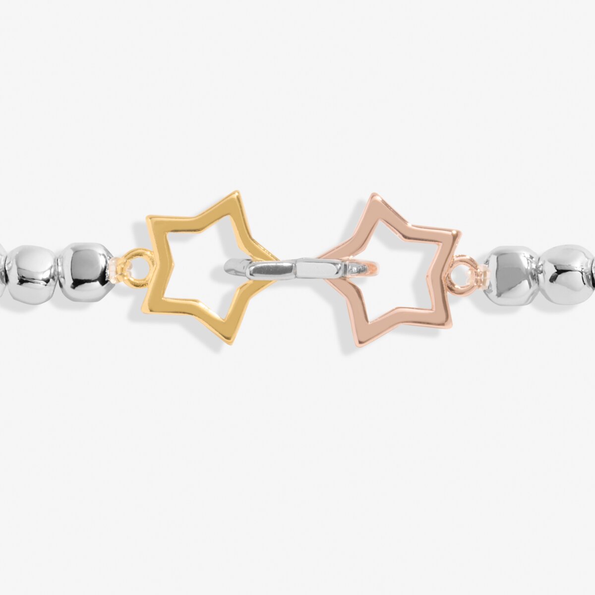 Forever Yours 'Magical Birthday Wish' Trio In Silver, Gold & RG Plated Bracelet