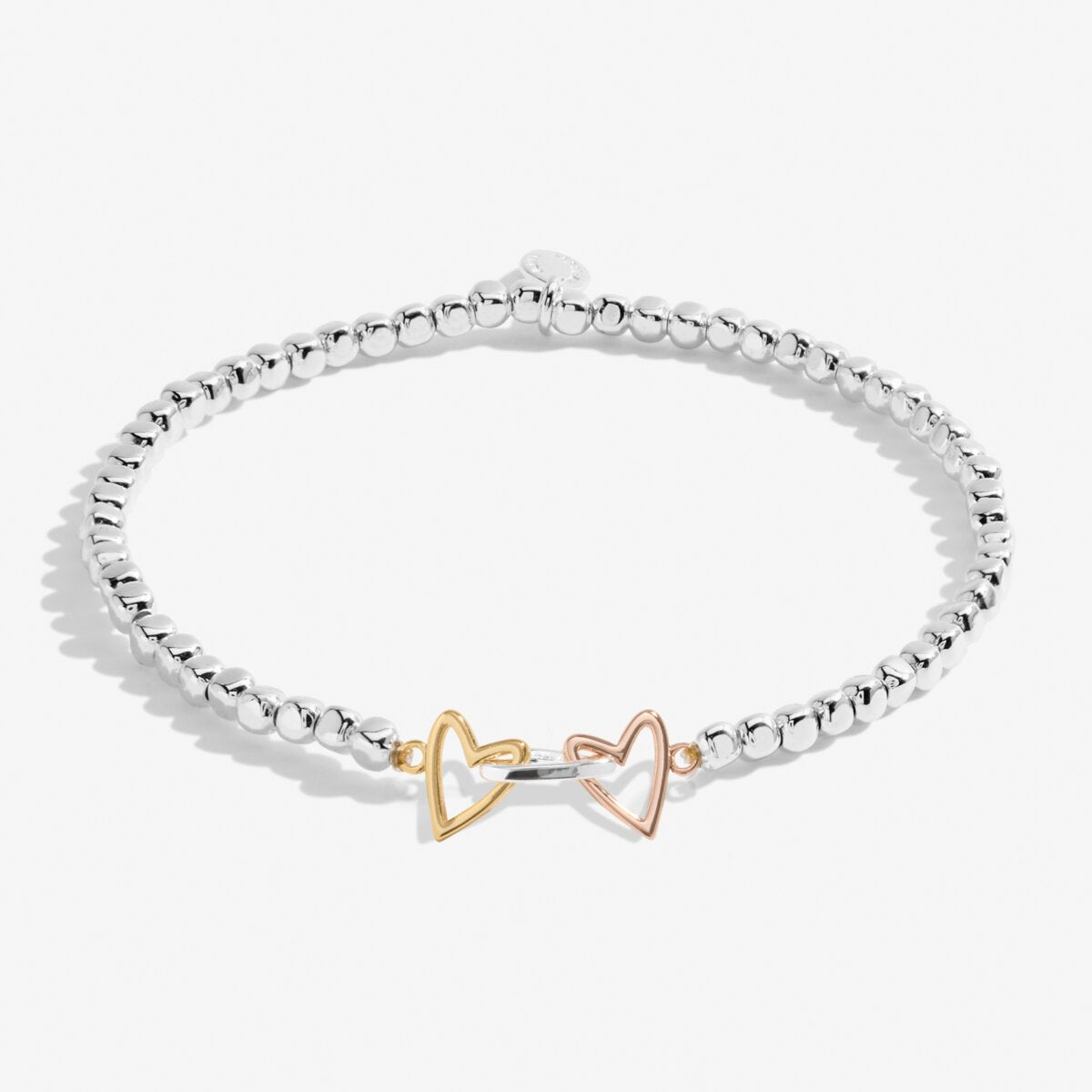 Forever Yours 'Sister Together Always' Trio In Silver, Gold & RG Plated Bracelet