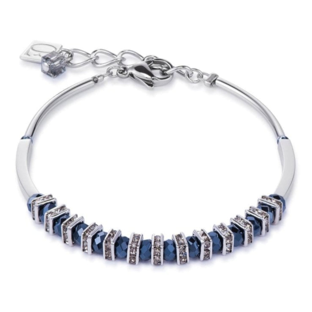 Geo Cube Anthracite Bracelet