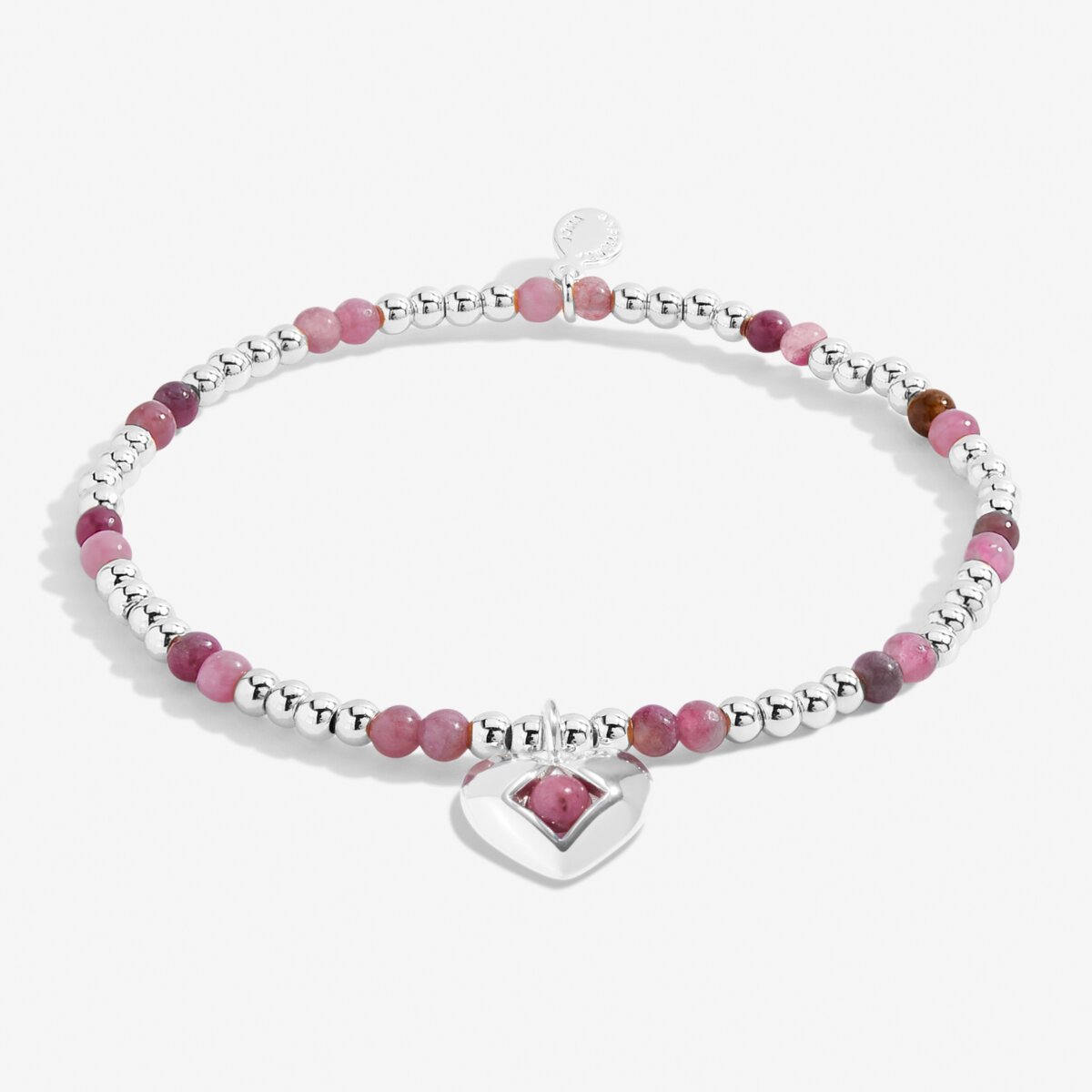 Birthstone A Little 'October' Silver Plated Bracelet