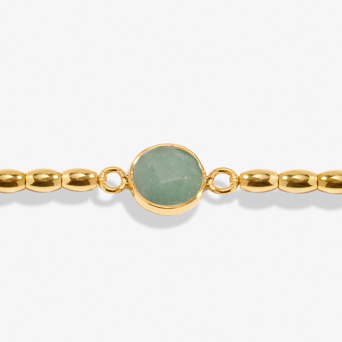 Serenity Stones Aventurine Gold Plated Bracelet