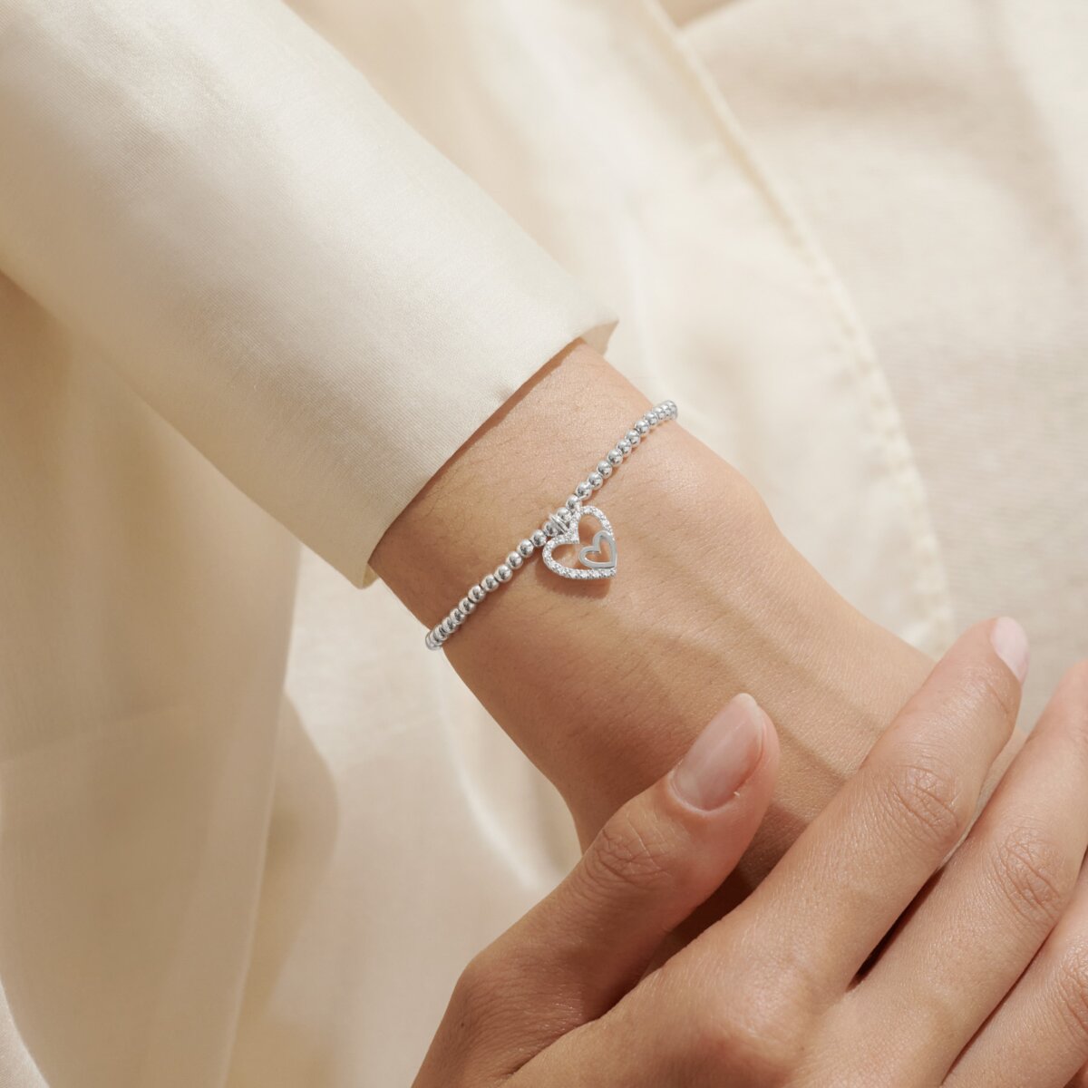 Mother's Day A Little 'Happy Mother's Day' Silver Plated Bracelet