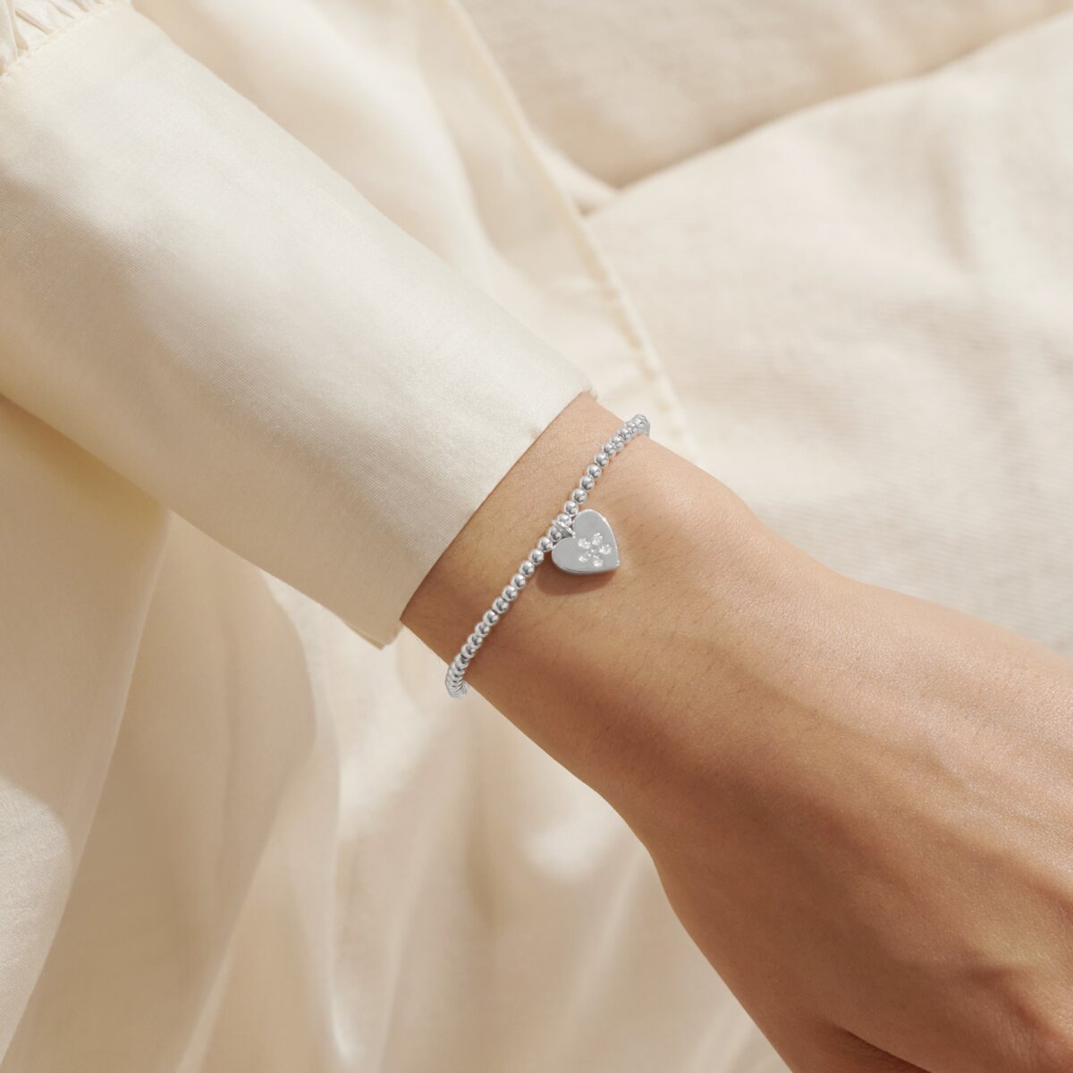 Mother's Day A Little 'If Mums Were Flowers I'd Pick You' Silver Plated Bracelet