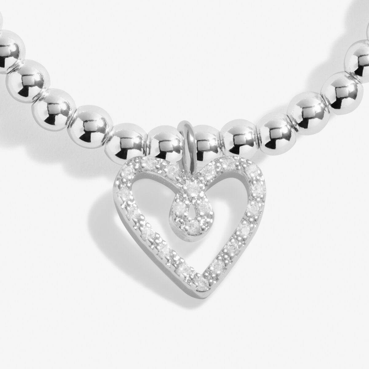 Mother's Day A Little 'Lucky To Have A Mum Like You' Silver Plated Bracelet
