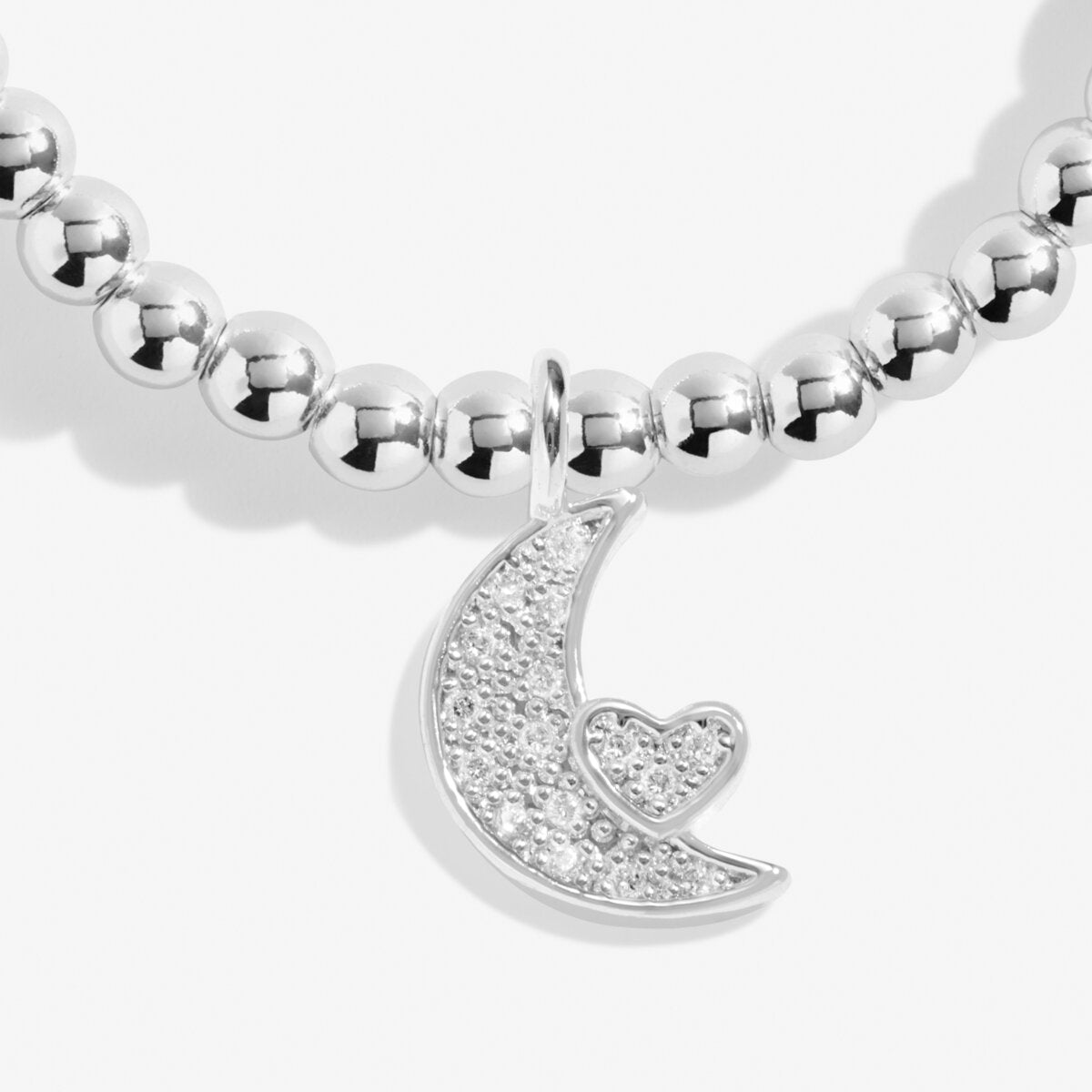 Confetti A Little 'Love You To The Moon & Back' Silver Plated Bracelet