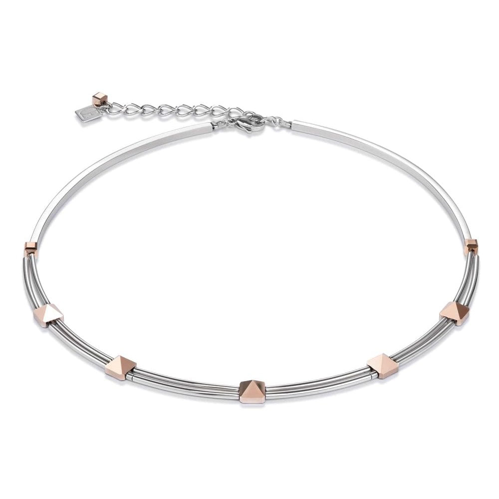 Swarovski Crystals & Rose Gold Necklace