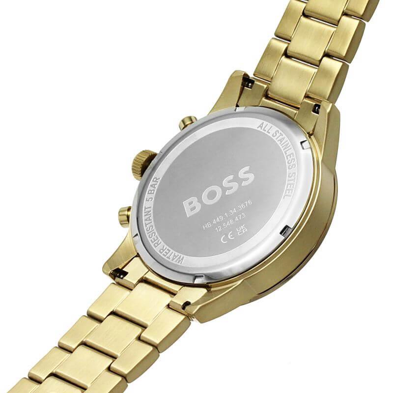Allure Green Dial Gold Tone Stainless Steel Bracelet Gents Watch