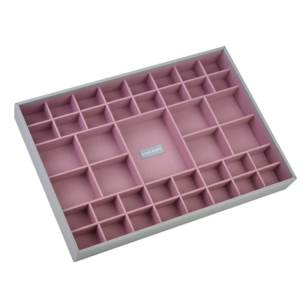 Dove Grey & Antique Rose Supersize 41 Section Stacker
