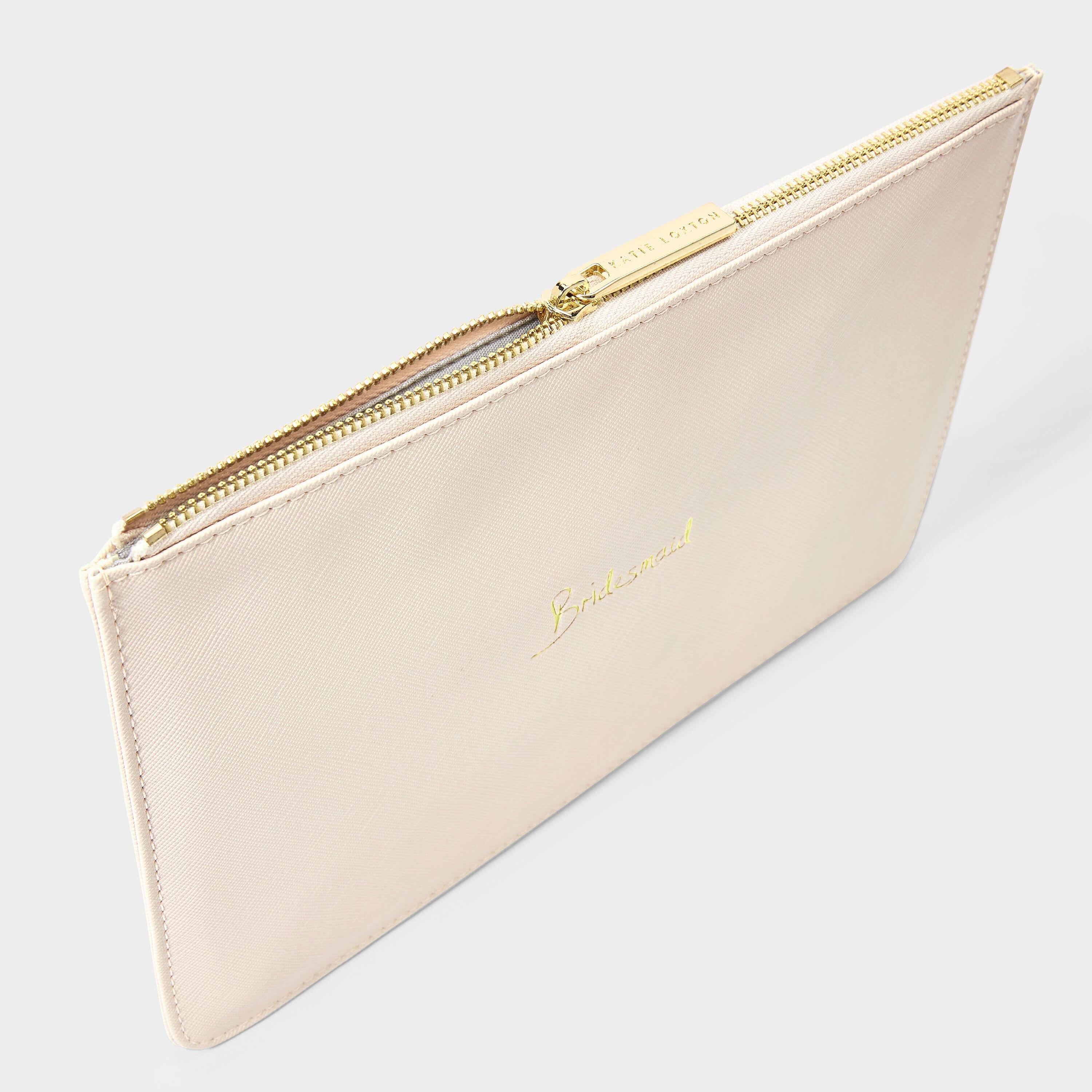 Bridal Perfect Pouch | Bridesmaid | Blossom Pink | 16 X 24 X 1.5cm