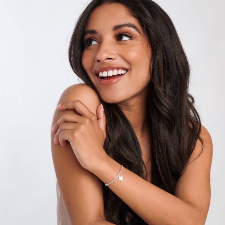 Confetti A Little | Merry Christmas | Silver | Bracelet | 17.5cm Stretch