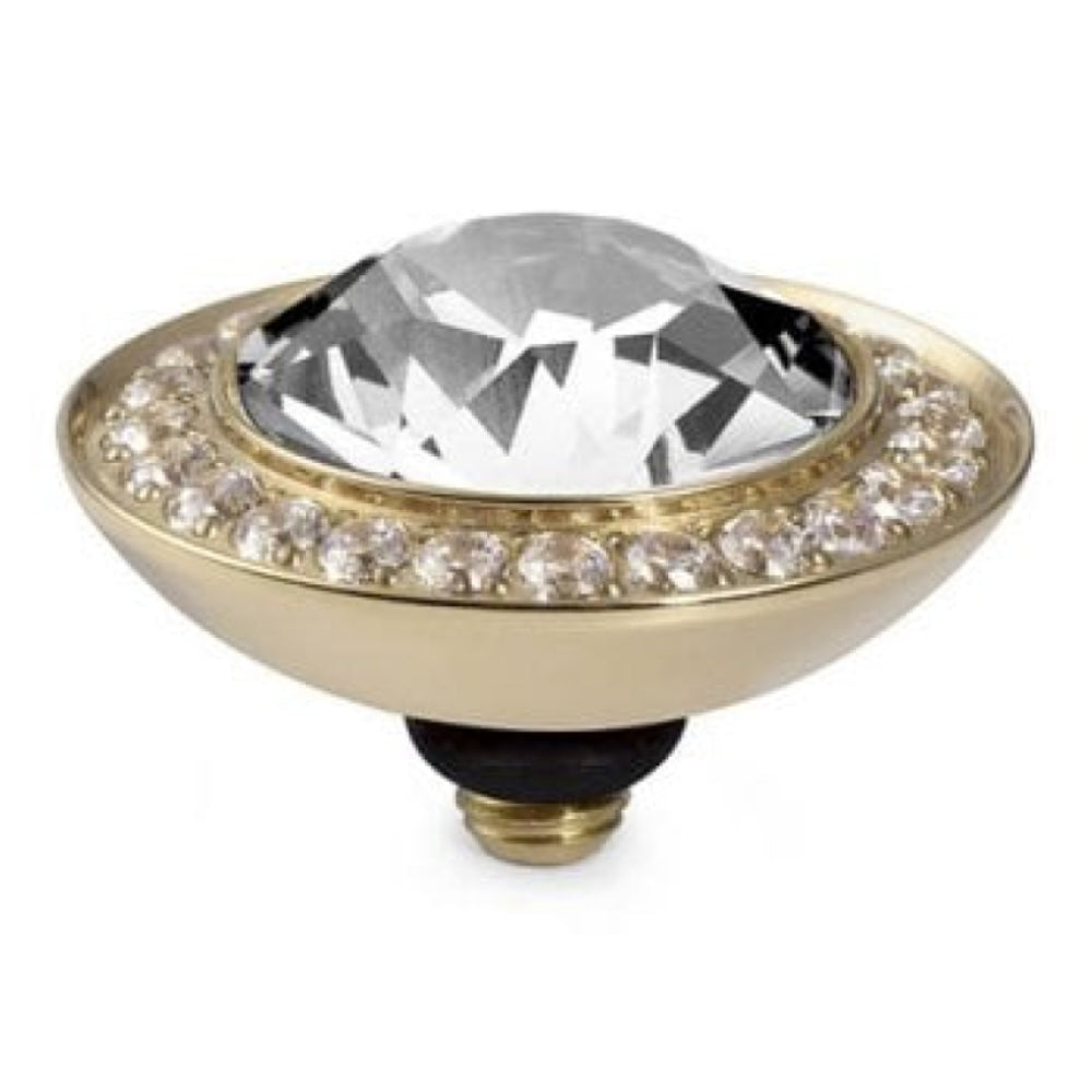 Interchangeable Top Tondo 13mm Deluxe (G/P) Crystal