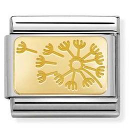 Composable Classic Gold Plated Dandelion Link