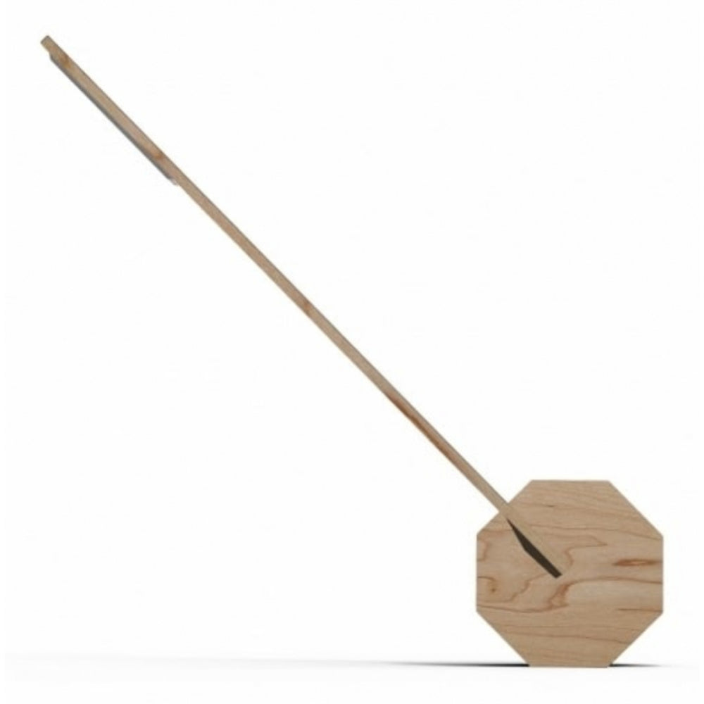 Octagon One Desk Lamp - Maple