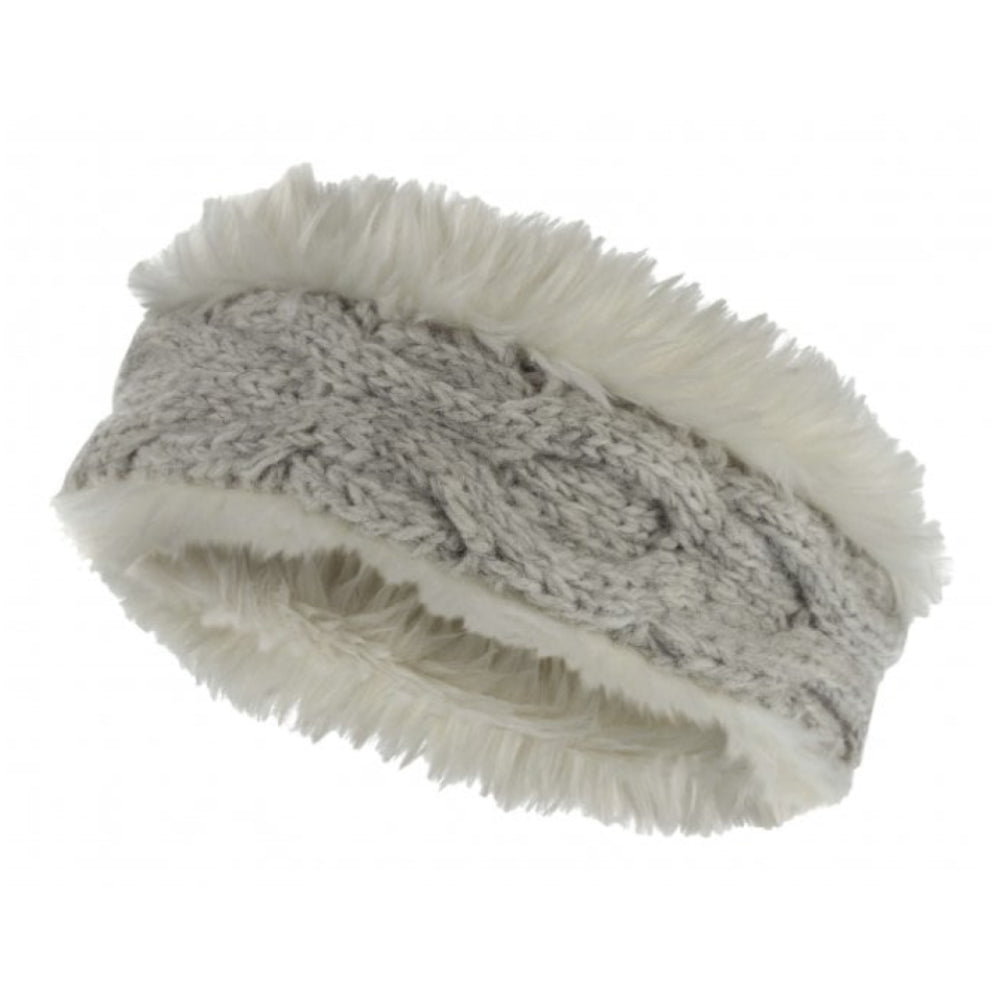 Chamonix Fur Headband Oatmeal