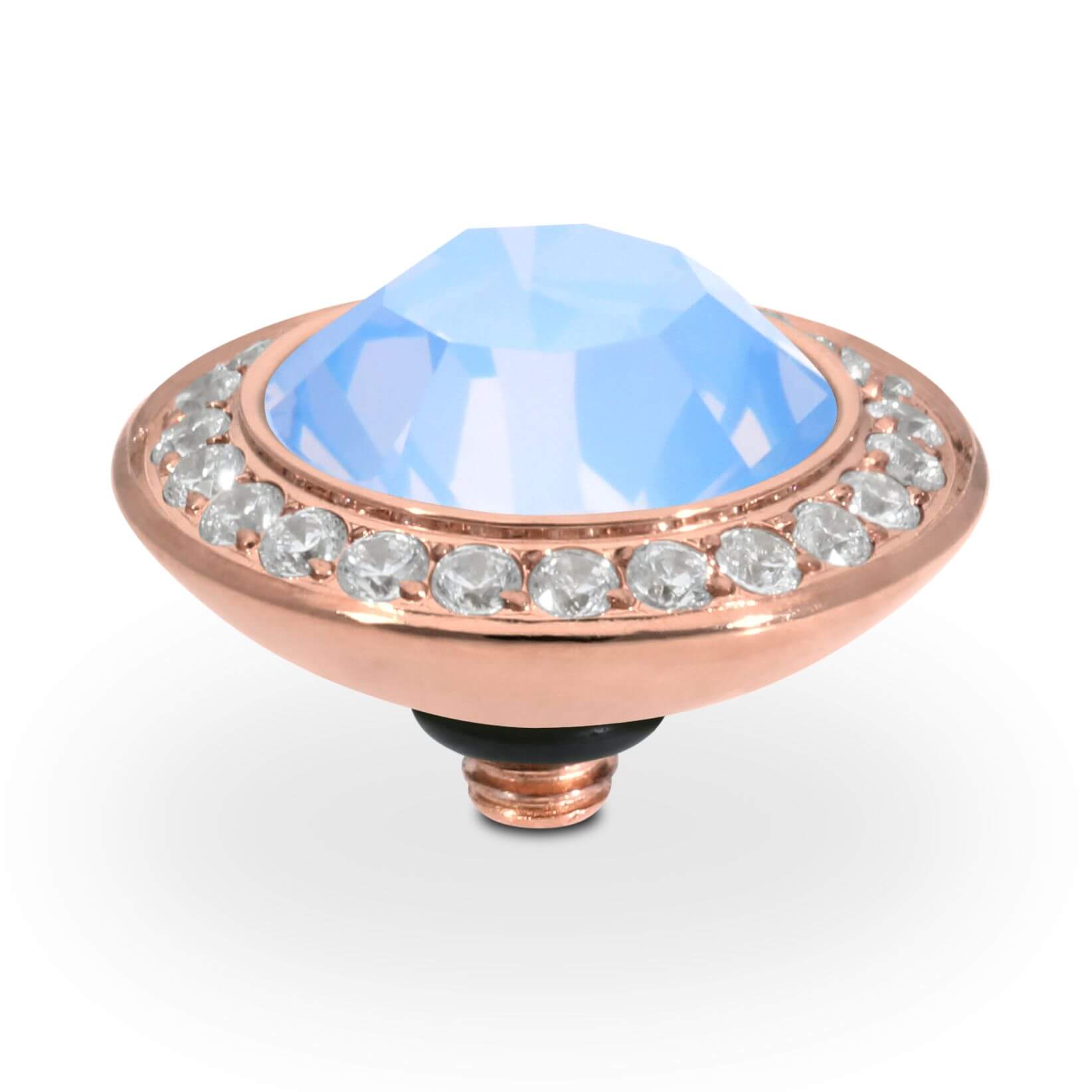 TONDO Deluxe (RG/P) 13mm Light Sapphire Opal Top