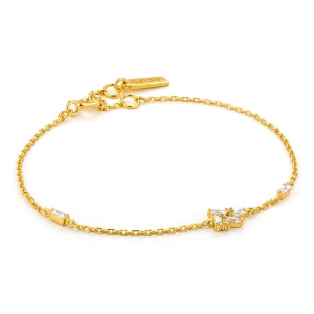 Cluster Bracelet Gold
