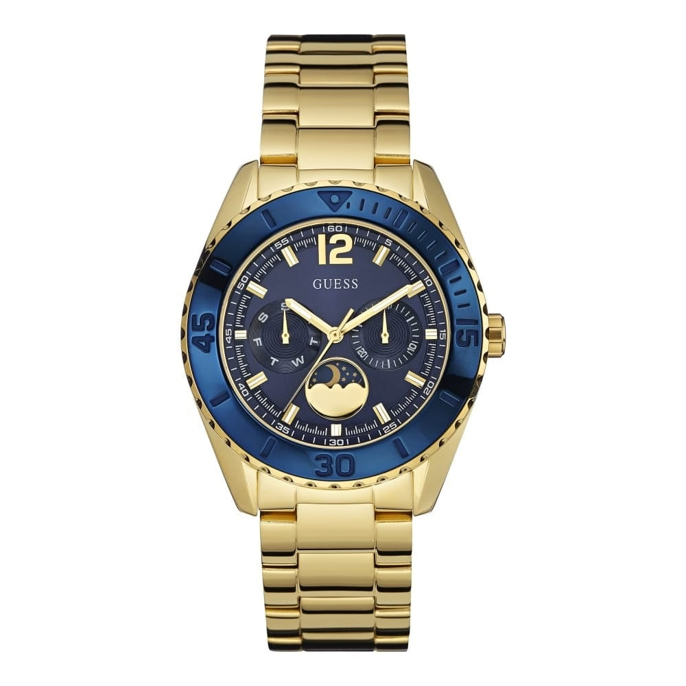Womens Sport Gold Multi-dial 'Moonstruck' Watch