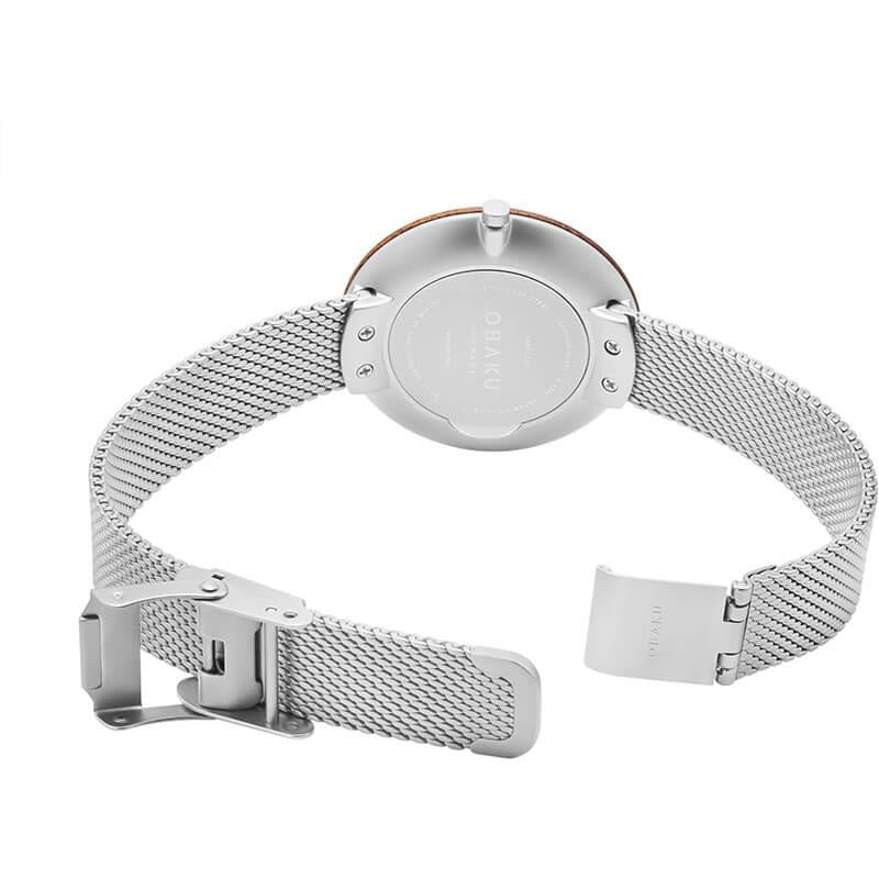 TRAE LILLE - STEEL Ladies Ultra Slim Watch