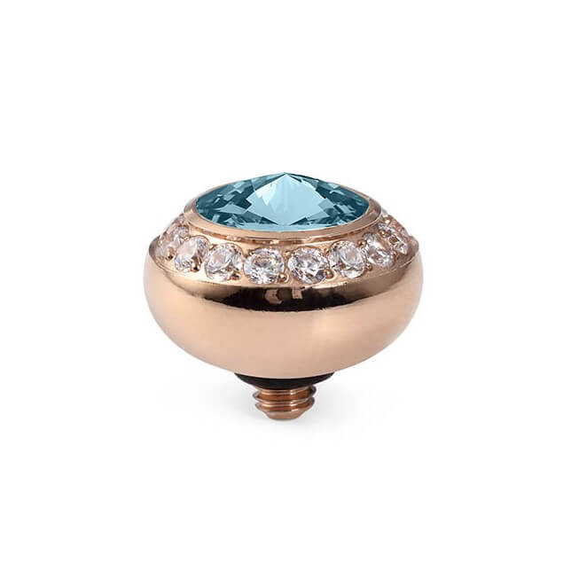 TONDO Deluxe (RG/P) 10mm Aquamarine Top
