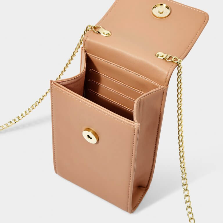 Amy Crossbody | Blush Taupe | 19cm X 10cm X 3.5cm
