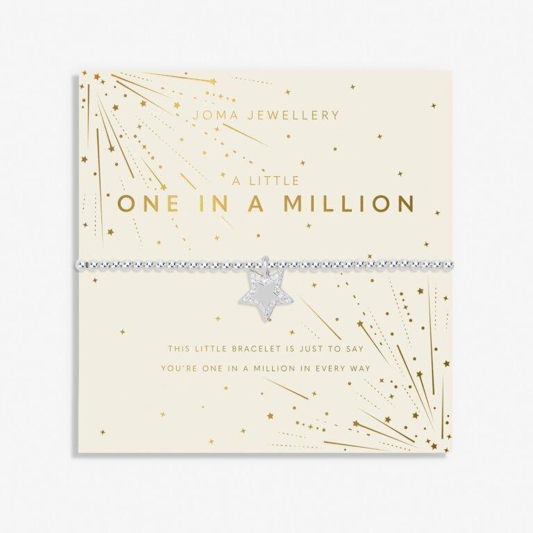 Christmas A Little 'One In A Million' Silver Plated Bracelet