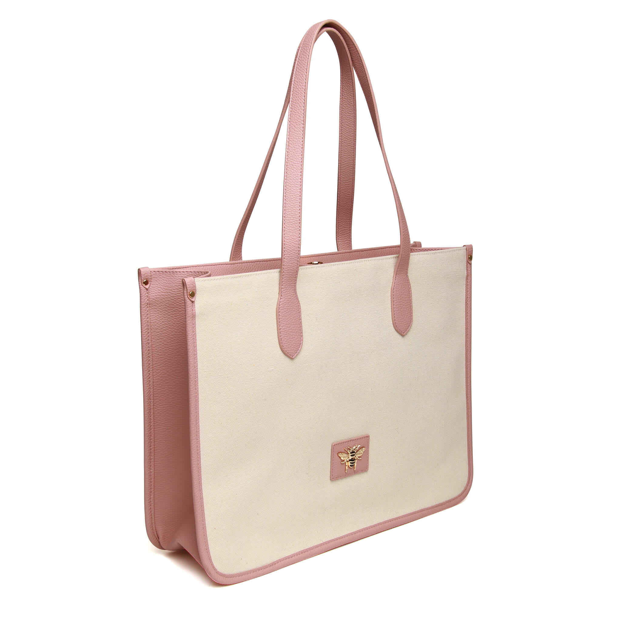 Kingston Canvas Tote Bag In Pink