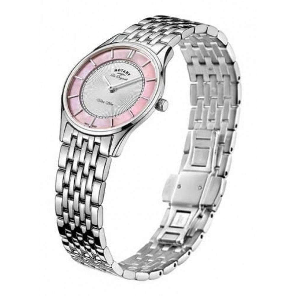 Ultra Slim Stainless Steel Ladies Wristwatch