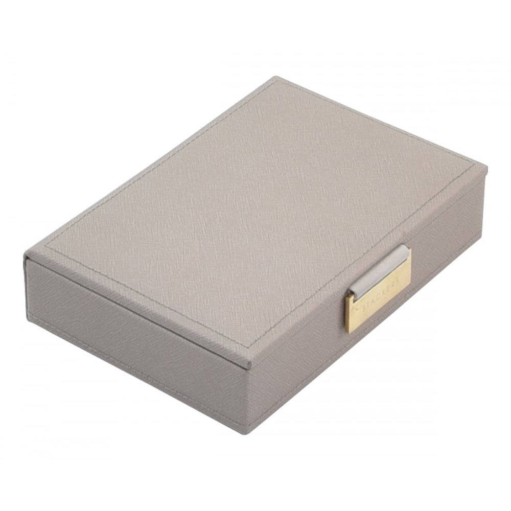 Taupe & Grey Mini Lidded Stacker