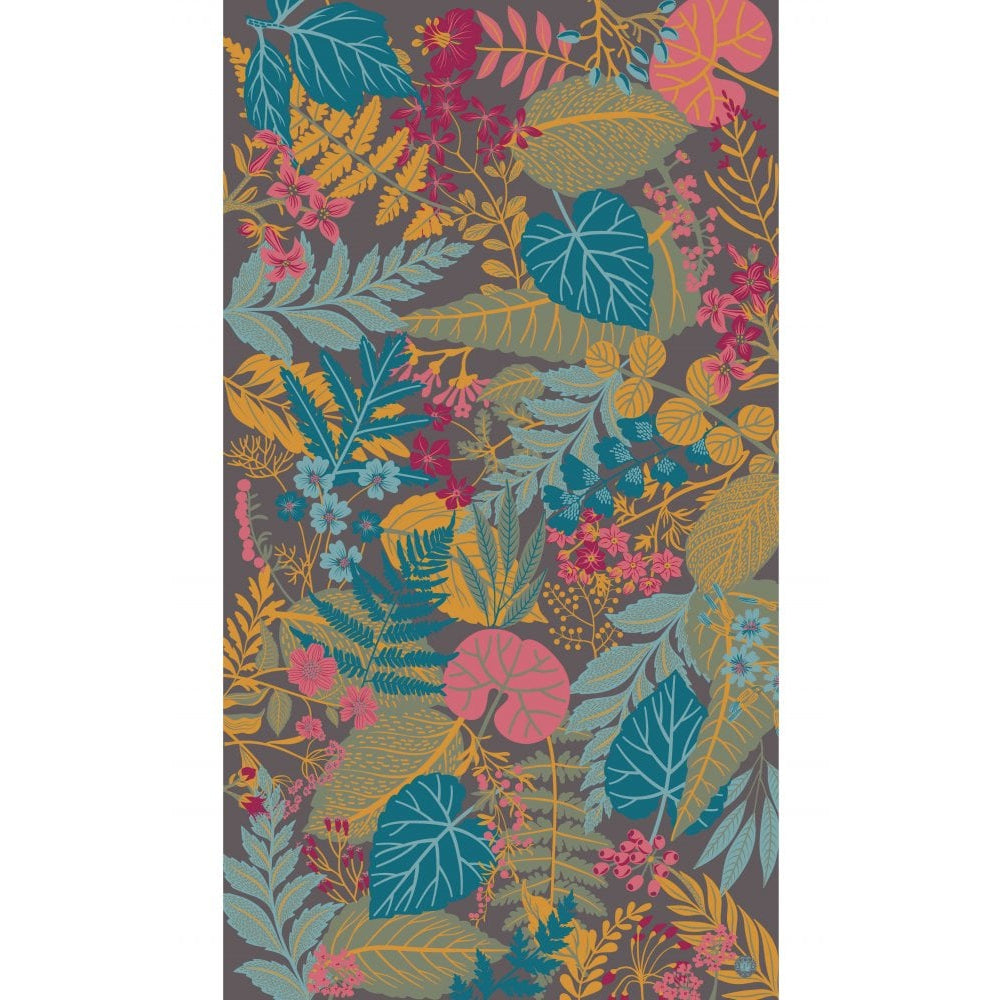 Print Scarf - Winter Garden - Slate