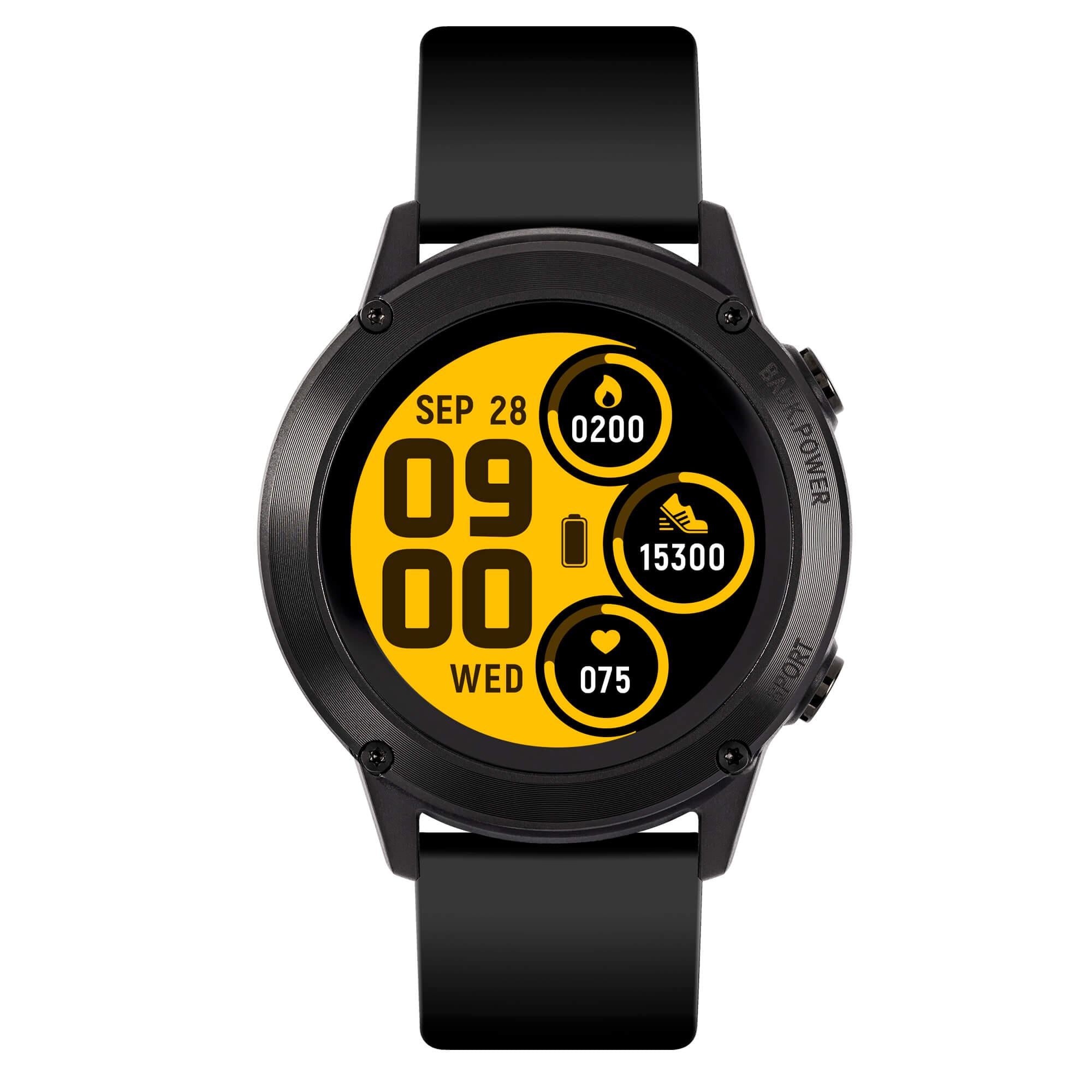 Series 18 Black Smart Watch With Built-In GPS